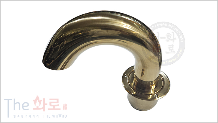 낮은 원형황금코브라 후드